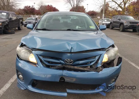 2013 Toyota Corolla S из США, поврежденный, VIN 5YFBU4EE7DP124593